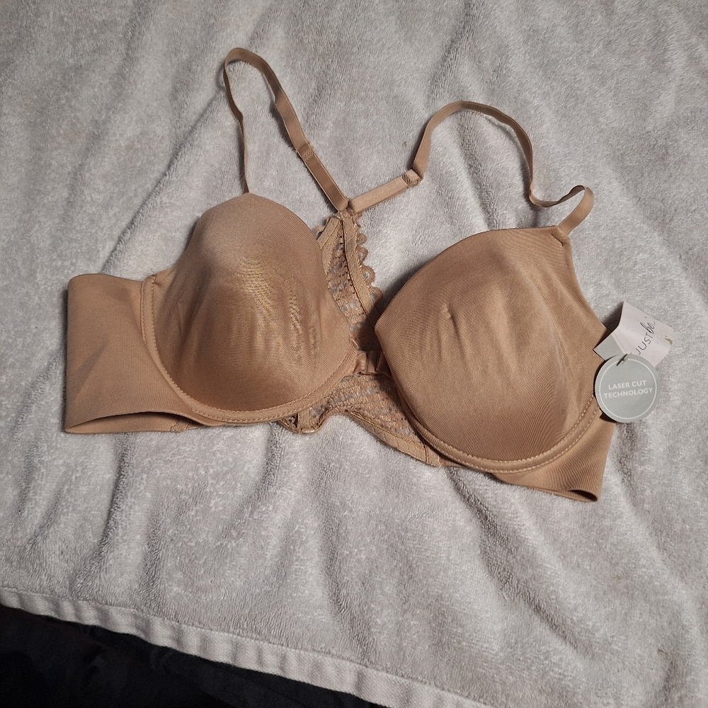 Just Be Women's Tan Bra